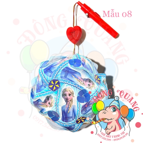 Đèn Trung thu nhựa banh lớn SS (10 mẫu)