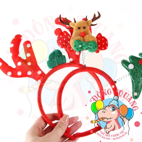 Cài tóc Giáng sinh (16 mẫu)