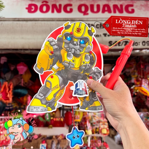 Đèn Trung thu nhựa 2 mảnh SS