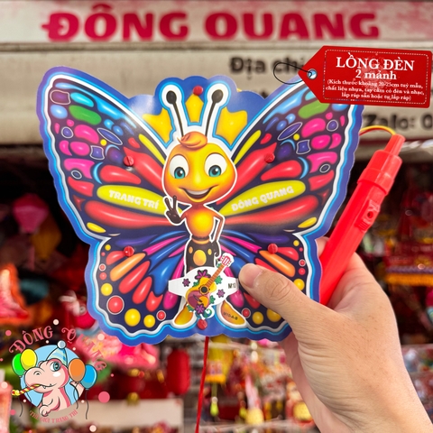 Đèn Trung thu nhựa 2 mảnh SS