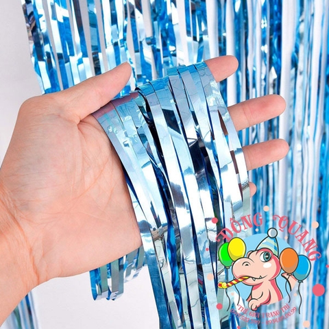 Rèm kim tuyến sợi bóng (12 màu)