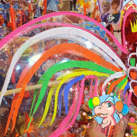 Đèn Trung thu Cá 3 đuôi giấy kiếng 1