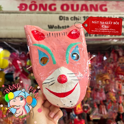 Mặt nạ giấy bồi truyền thống