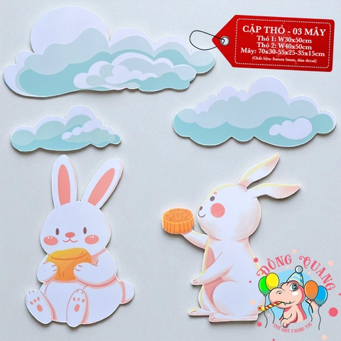 Bảng fomex trang trí Trung thu