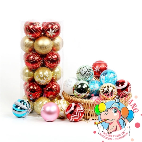 Set 24 châu hỗn hợp 6 kiểu