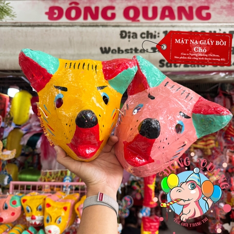 Mặt nạ giấy bồi truyền thống