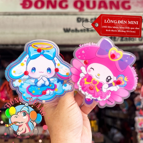 Combo lồng đèn mini nhựa 2 mảnh
