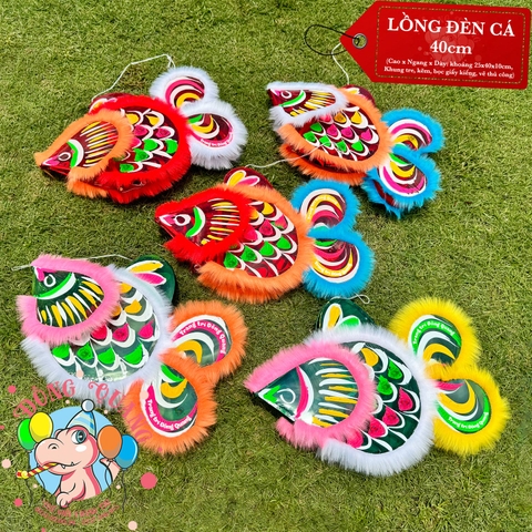 Đèn Trung thu Cá giấy kiếng