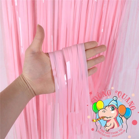 Rèm kim tuyến sợi macaron (8 màu)