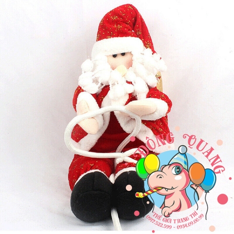 Ông già Santa leo dây