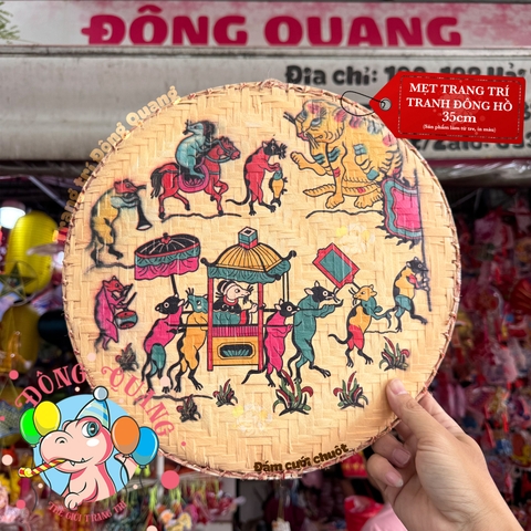 Mẹt tre vẽ trang trí 40cm