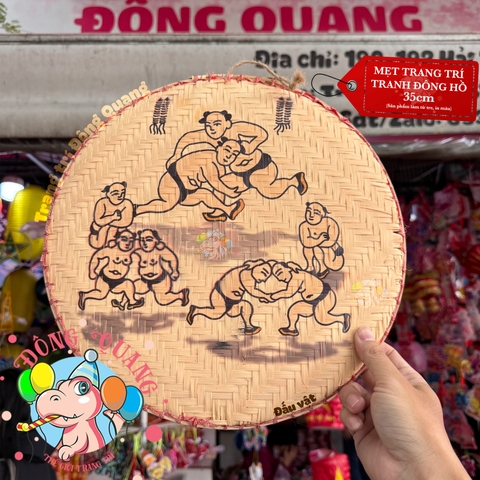 Mẹt tre vẽ trang trí 40cm