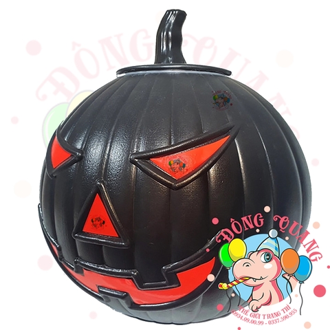 Bí ngô Halloween có nắp