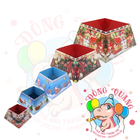 Đế giấy trang trí chân cây thông