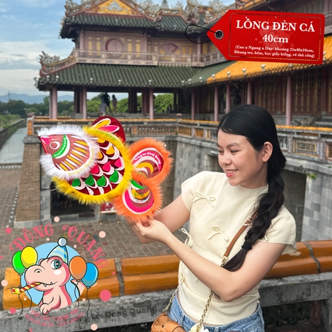 Đèn Trung thu Cá giấy kiếng