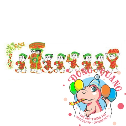 Đoàn người rước dâu xốp (bộ 2 tấm)