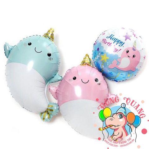 Bong bóng Cá heo ú