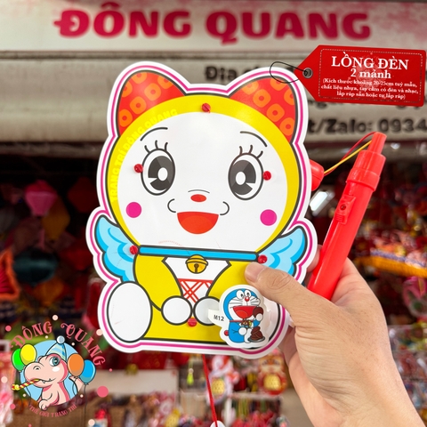 Đèn Trung thu nhựa 2 mảnh SS