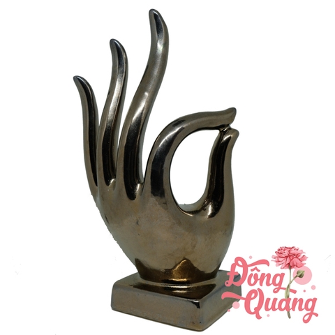 Chậu hoa bàn tay Phật