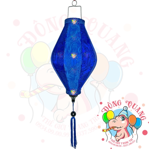 Lồng đèn Hội An vải gấm - dáng na