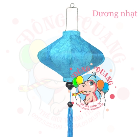 Lồng đèn Hội An vải gấm - dáng đĩa bay