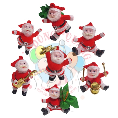 Ông già Santa mini treo (7 mẫu)