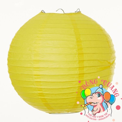 Lồng đèn vải tròn trơn