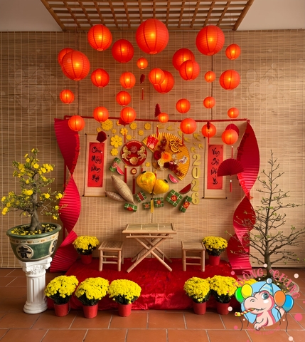 Lồng đèn vải tròn trơn