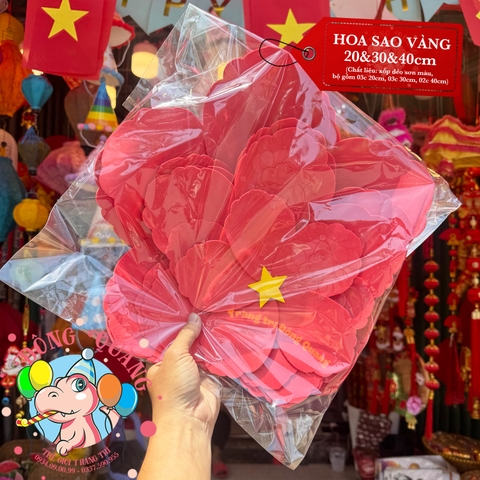 Hoa đỏ sao vàng Việt Nam