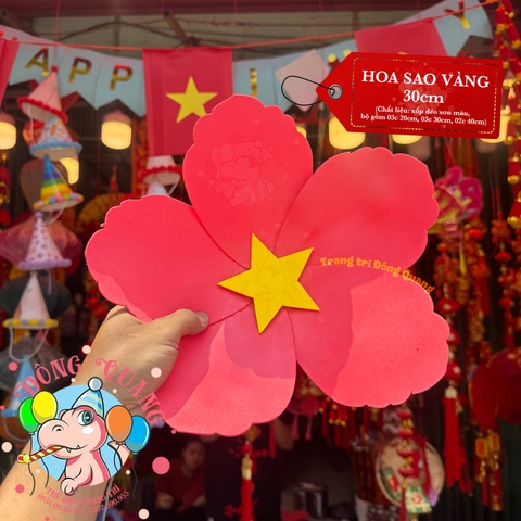 Hoa đỏ sao vàng Việt Nam