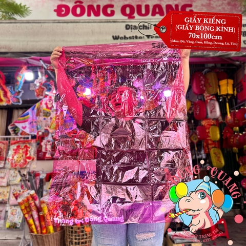 Giấy kiếng thủ công (70x100cm, 80x120cm)