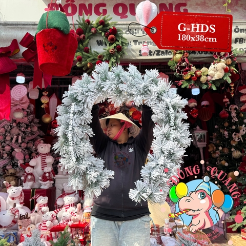 Dây trang trí cước phủ tuyết