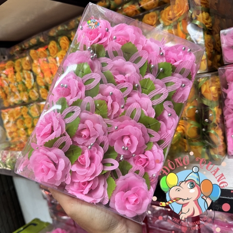 Hoa hồng cưới cài áo loại lớn