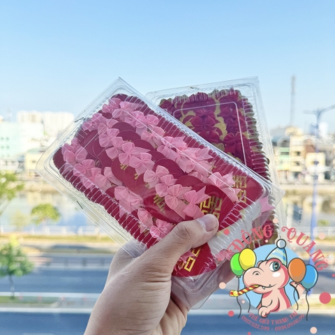 Set 100 chữ Hỷ dán áo khách dự đám cưới