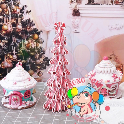 Cây thông kẹo, nhà bánh kem