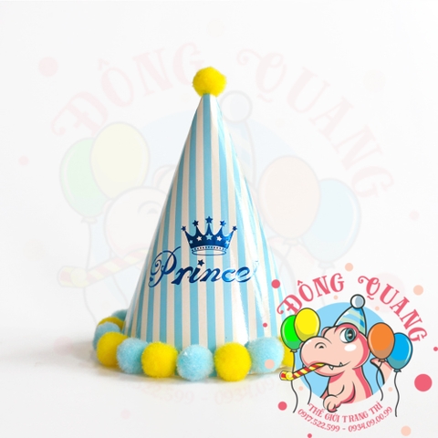 Nón sinh nhật viền bi 1