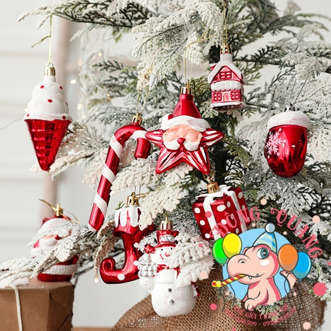 Phụ kiện treo cây thông cao cấp 3 (11 mẫu)