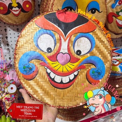 Mẹt tre dán decal trang trí