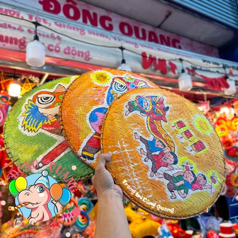 Mẹt tre vẽ trang trí 40cm