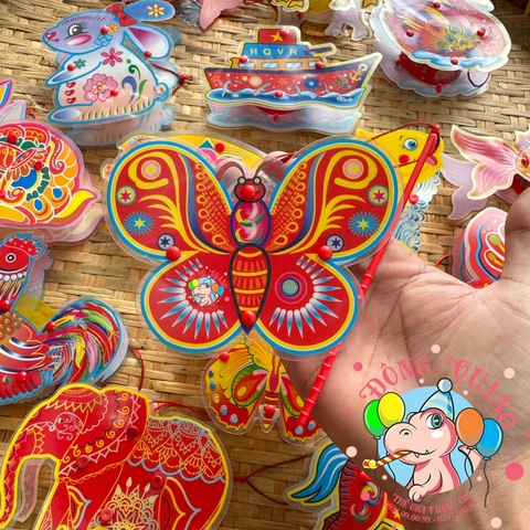 Combo lồng đèn mini nhựa 2 mảnh