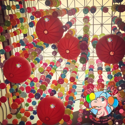 Lồng đèn giấy tròn trơn