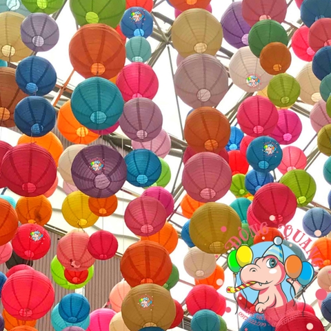 Lồng đèn giấy tròn trơn