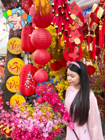 Tiểu cảnh trang trí Tết