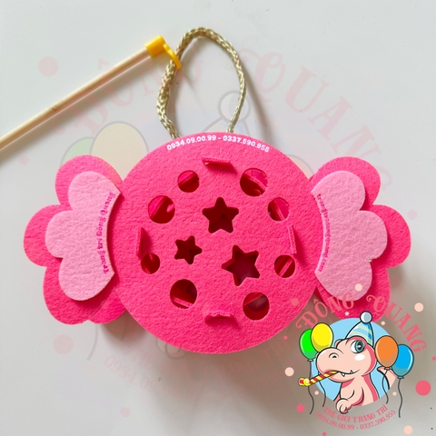 Đèn Trung thu nỉ 2 mảnh