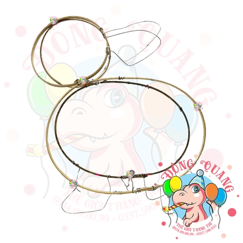 Đèn Trung thu Thỏ giấy kiếng