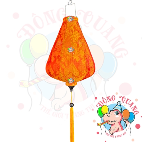 Lồng đèn Hội An vải gấm - dáng kim cương