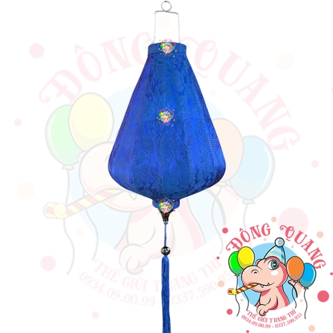 Lồng đèn Hội An vải gấm - dáng kim cương