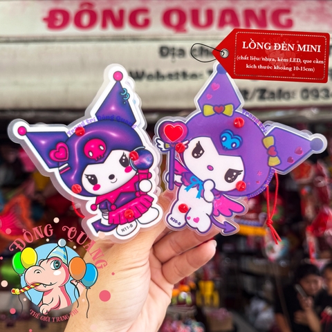 Combo lồng đèn mini nhựa 2 mảnh