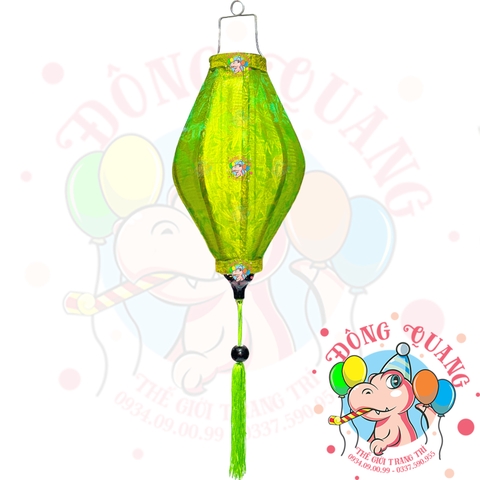 Lồng đèn Hội An vải gấm - dáng na