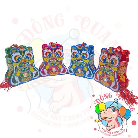 Đèn giấy kiếng khung nhựa mini loại 1